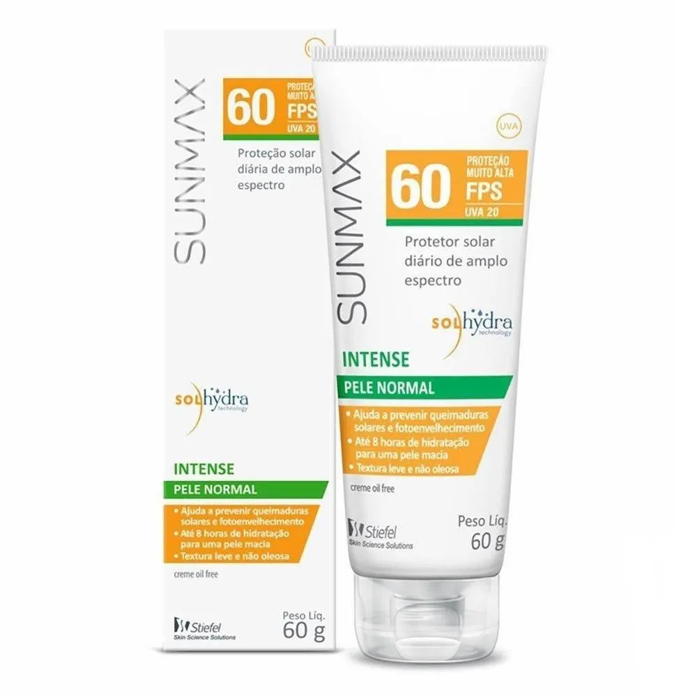 Protetor Solar Sun Max Fps60 Intense 60G