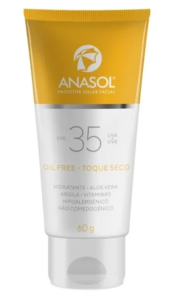 Protetor Solar Facial Anasol 60g FPS35