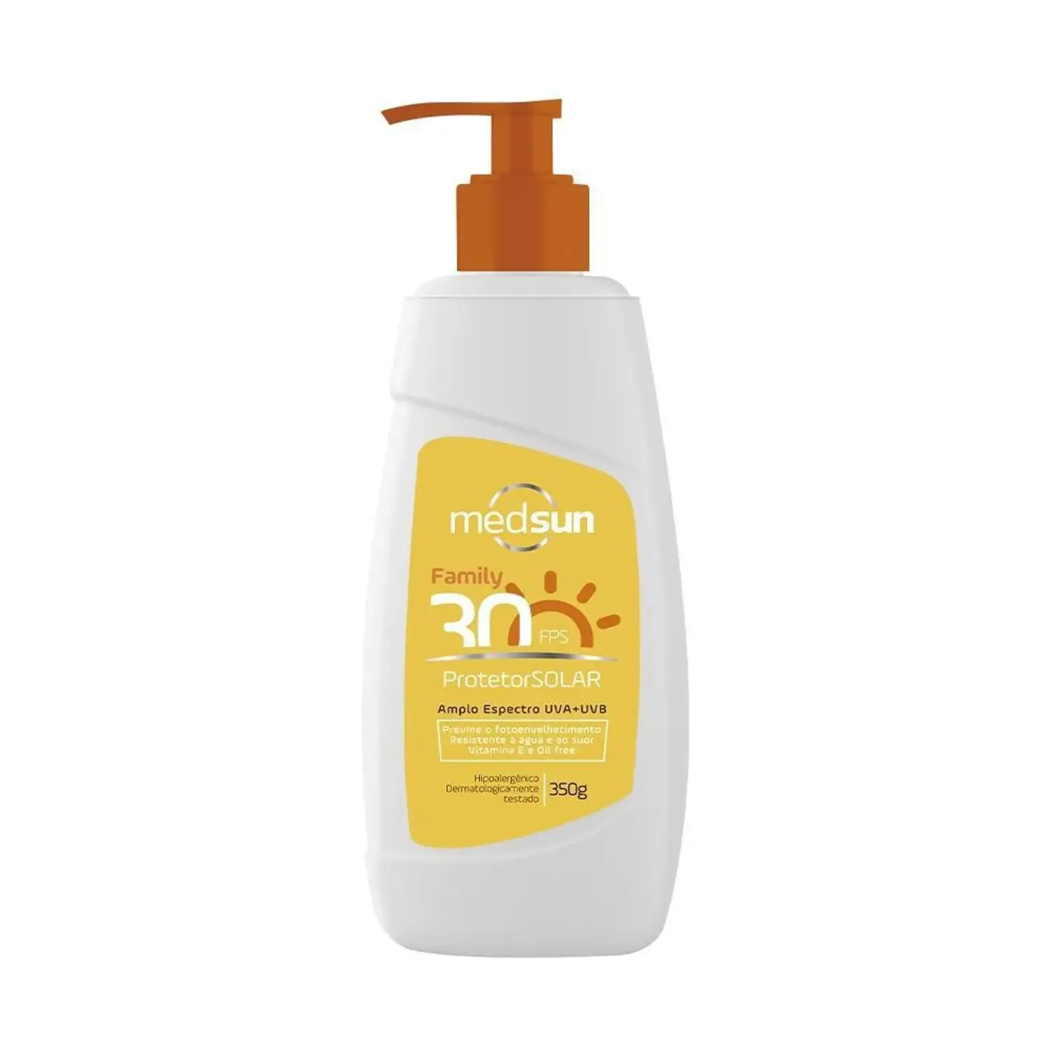 Protetor Solar Medsun 30FPS Family 350gr