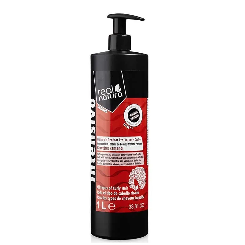 Real Natura Creme de Pentear Pro-Volume Cachos 1L
