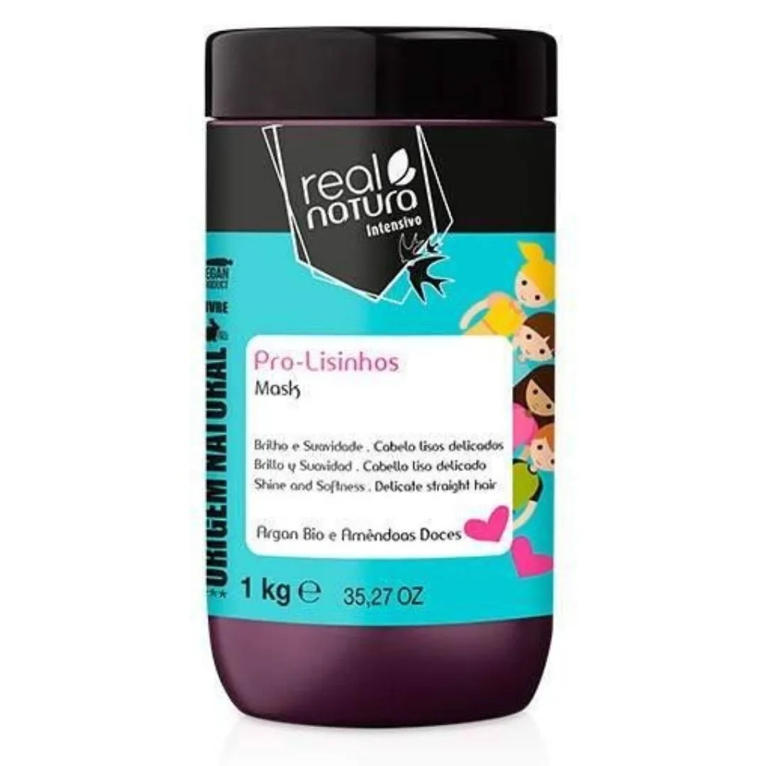 Real Natura Mascara Pro-Lisinhos Anti-Frizz 1kg