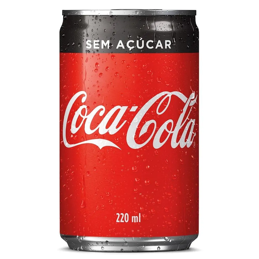 Refrigerante Coca Cola Lata Zero 220Ml