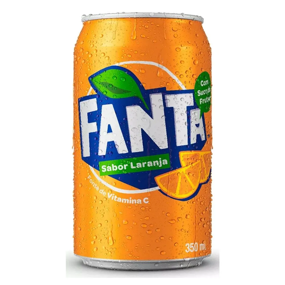 Refrigerante Fanta Laranja Lata 350ml