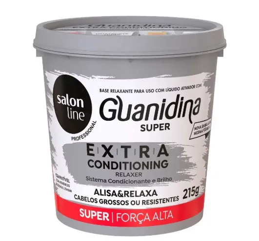 Relaxante Salon Line Extra Guanidina Super 215g