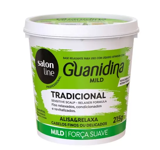 Relaxante Salon Line Guanidina Mild Suave 215g