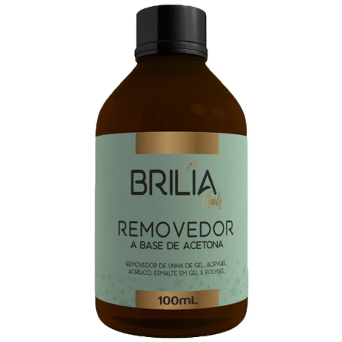 Removedor de Esmaltes a Base de Acetona Brilia 100ml
