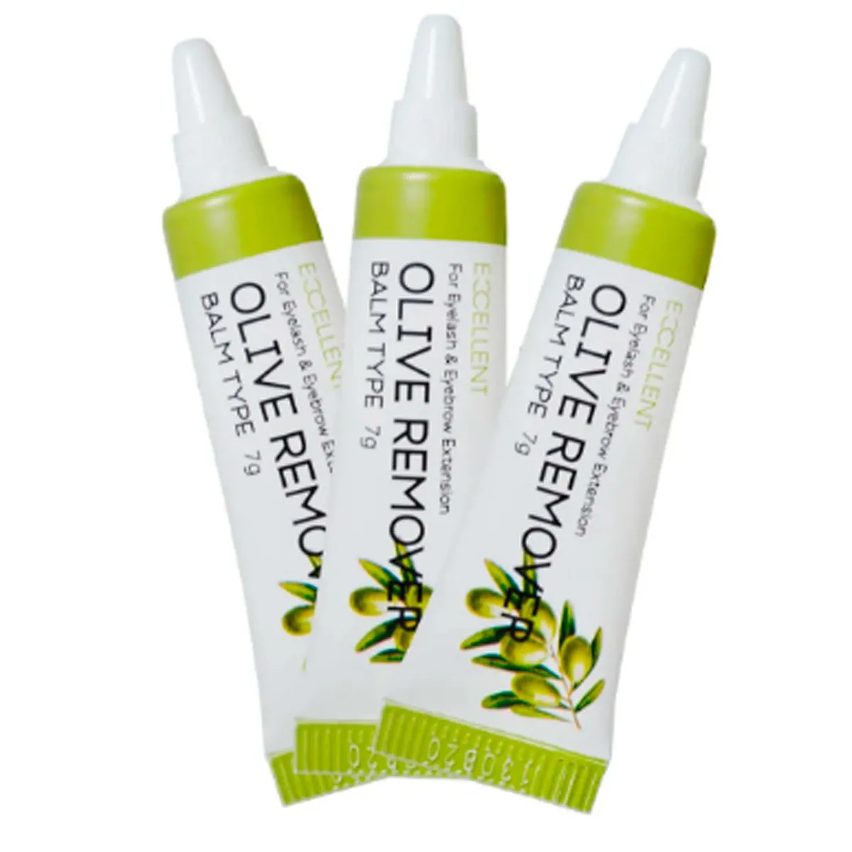 Removedor Excellent Para Extensão de Cílios 7g Caixa Com 3 Unidades