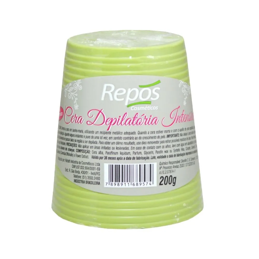 Repos Cera Depilatoria Intense 200g | Linda Cosméticos