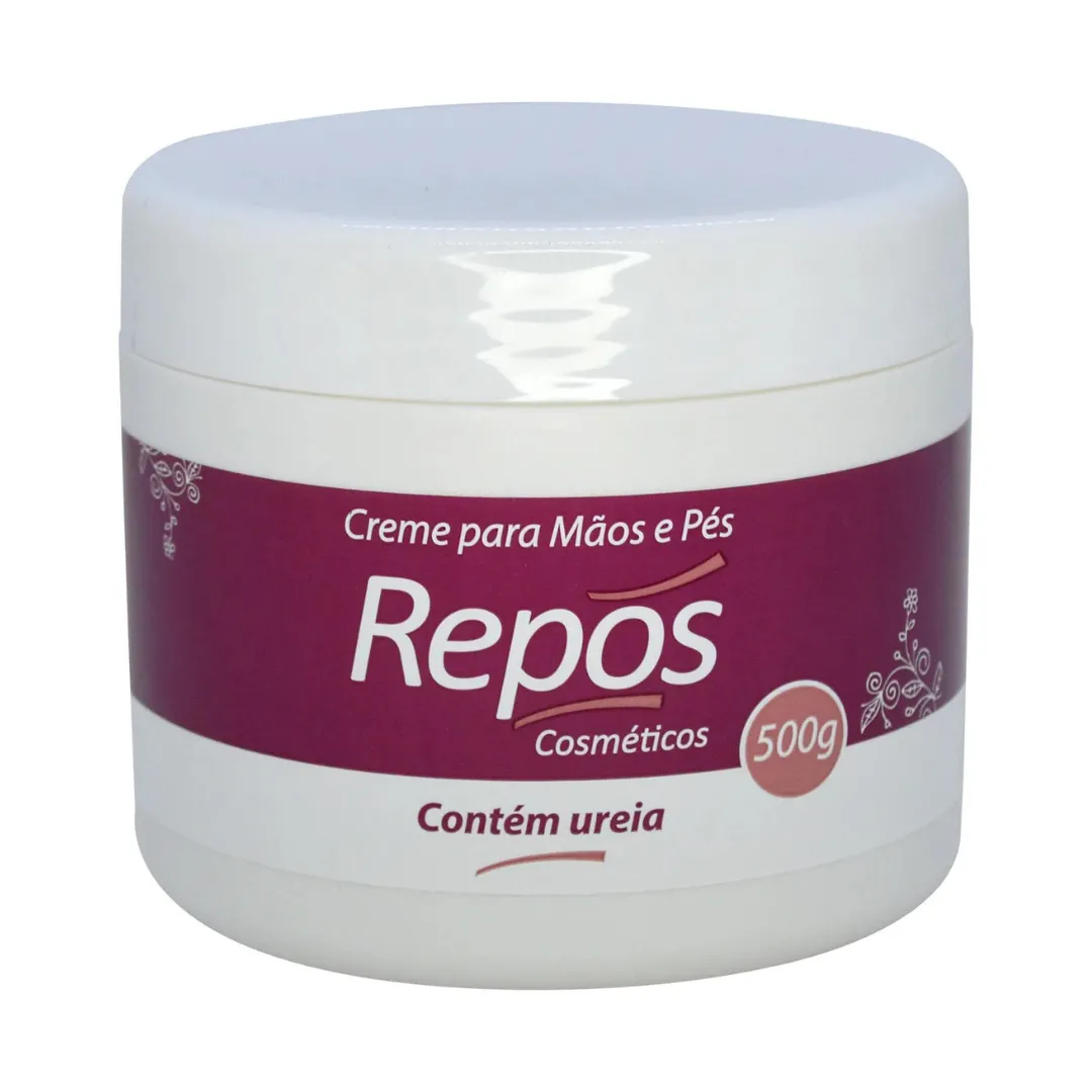 Repos Creme Maos e Pes Com Ureia 500g | Compre na Linda