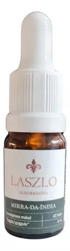 Óleo Resina de Mirra da Índia - Laszlo - Frasco com 5ml