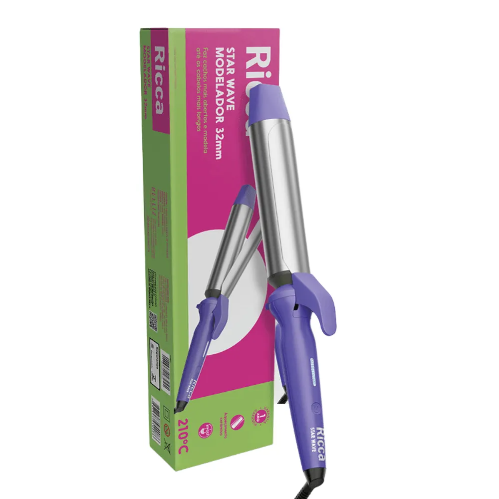 Ricca Modelador Star Wave 32mm Bivolt