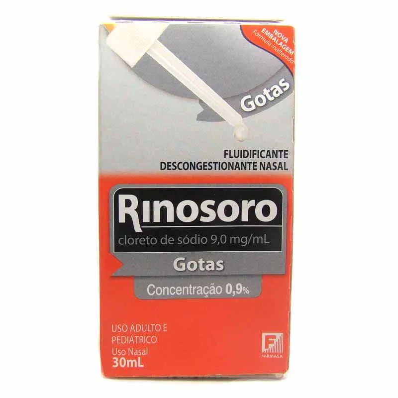 Rinosoro 9,0Mg/Ml Gotas C/ 30 Ml
