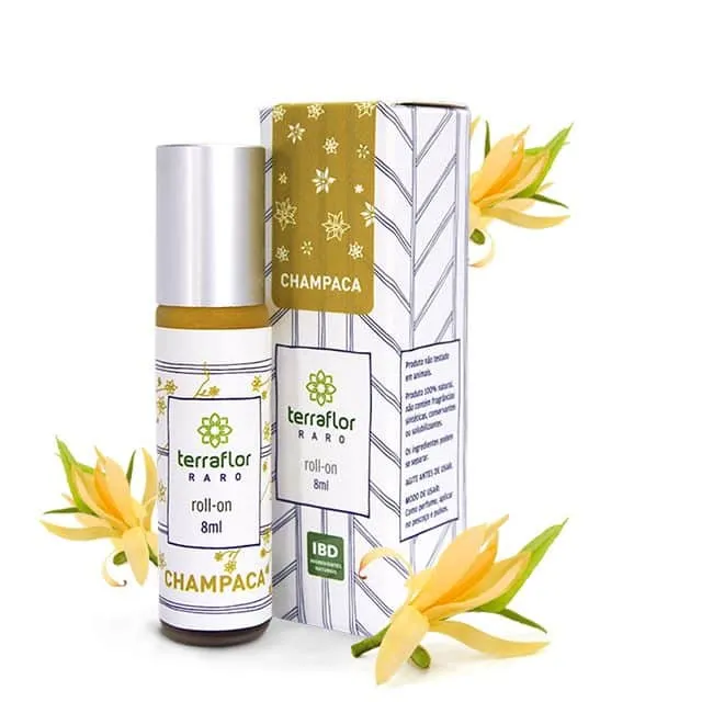 Roll-on Champaca - Terra Flor - Frasco com 8ml
