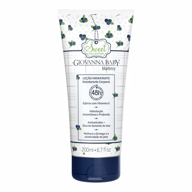 Hidratante Giovanna Baby 200ml Blueberry