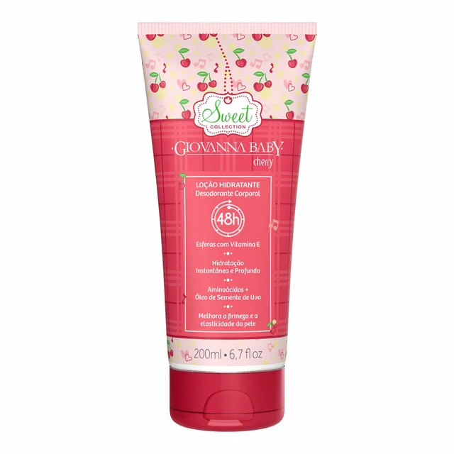 Hidratante Giovanna Baby 200ml Cherry