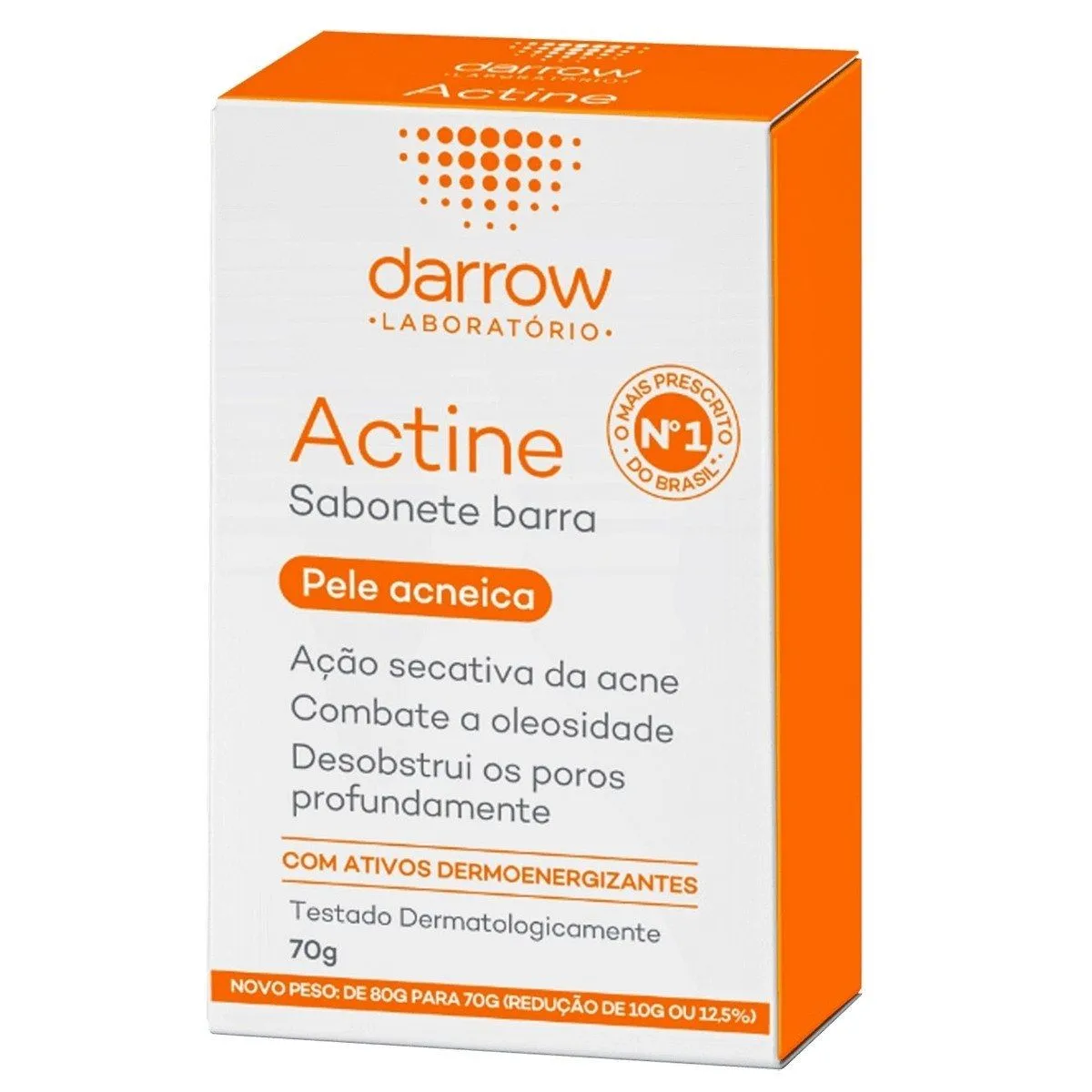Sabonete Barra Actine 70g Darrow