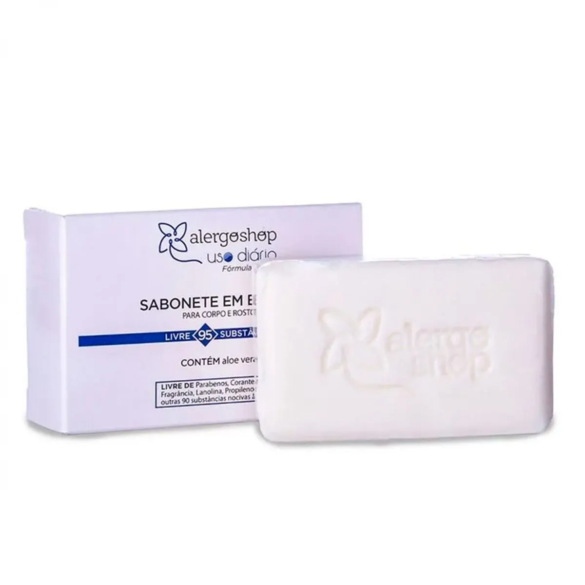 Sabonete Em Barra Com Alergoshop 100G