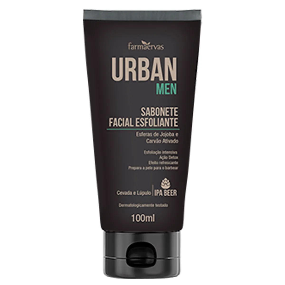Sabonete Facial Esfoliante Urban Men 100ml