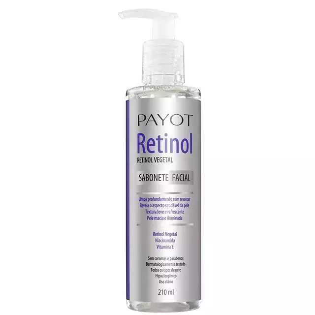 Sabonete facial retinol 210ml - Payot