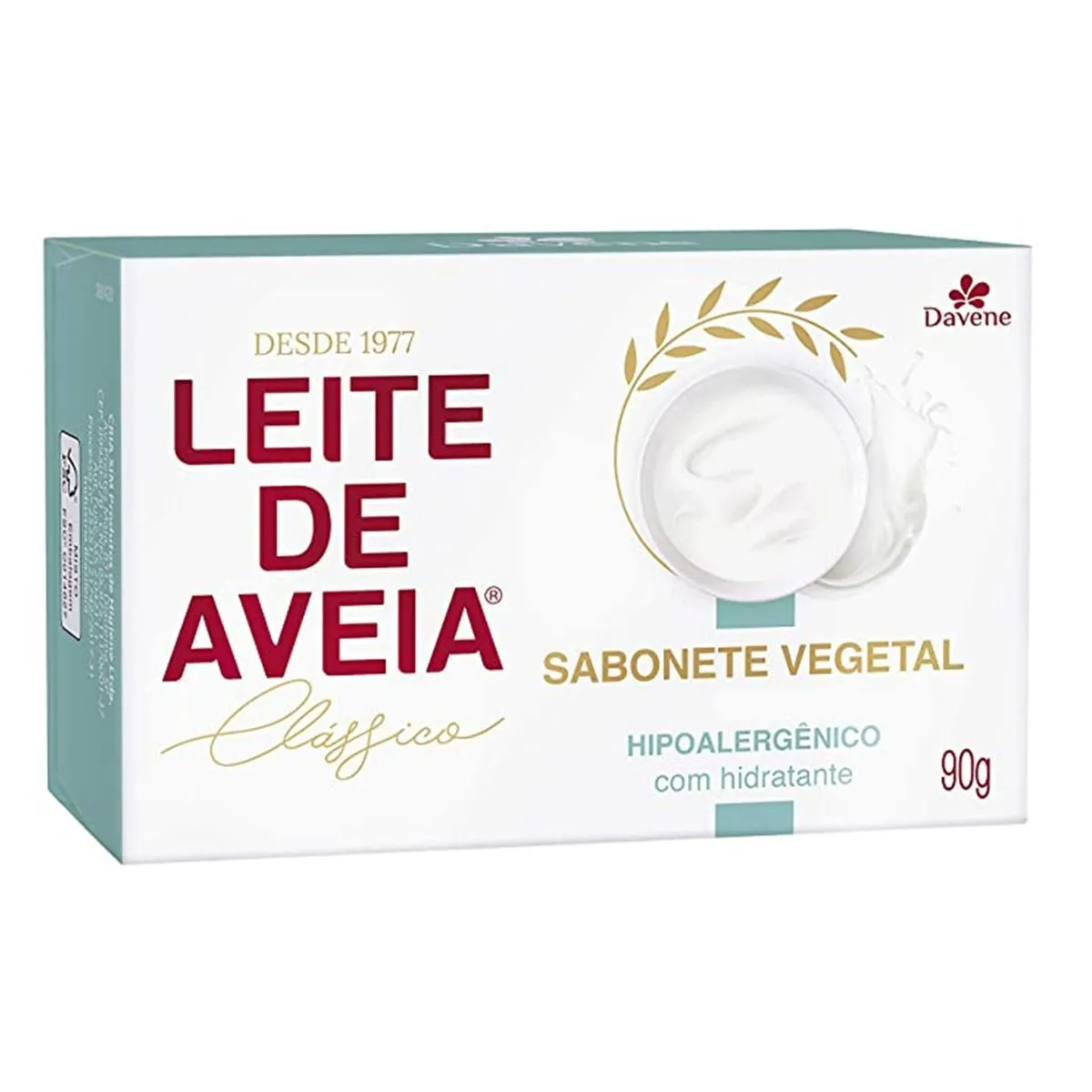 Sabonete Leite de Aveia 90g Davene