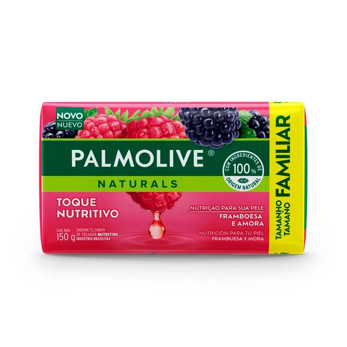 Sabonete Naturals Toque Nutritivo Fambroesa e Amora 150g Palmolive