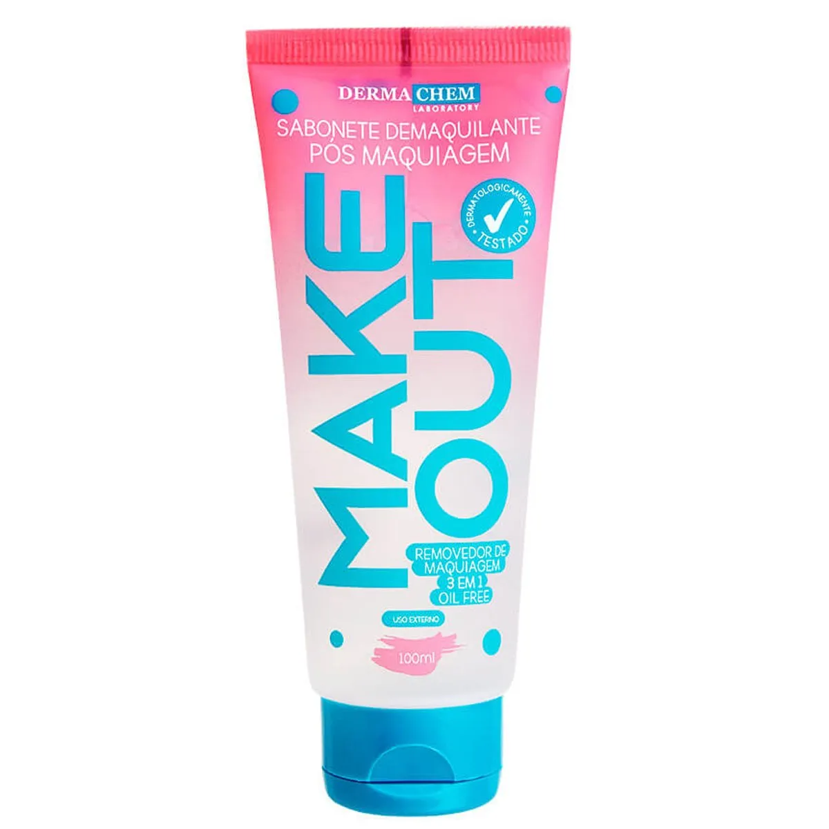 Sabonete Demaquilante Pós Maquiagem Dermachem Make Out 100ml