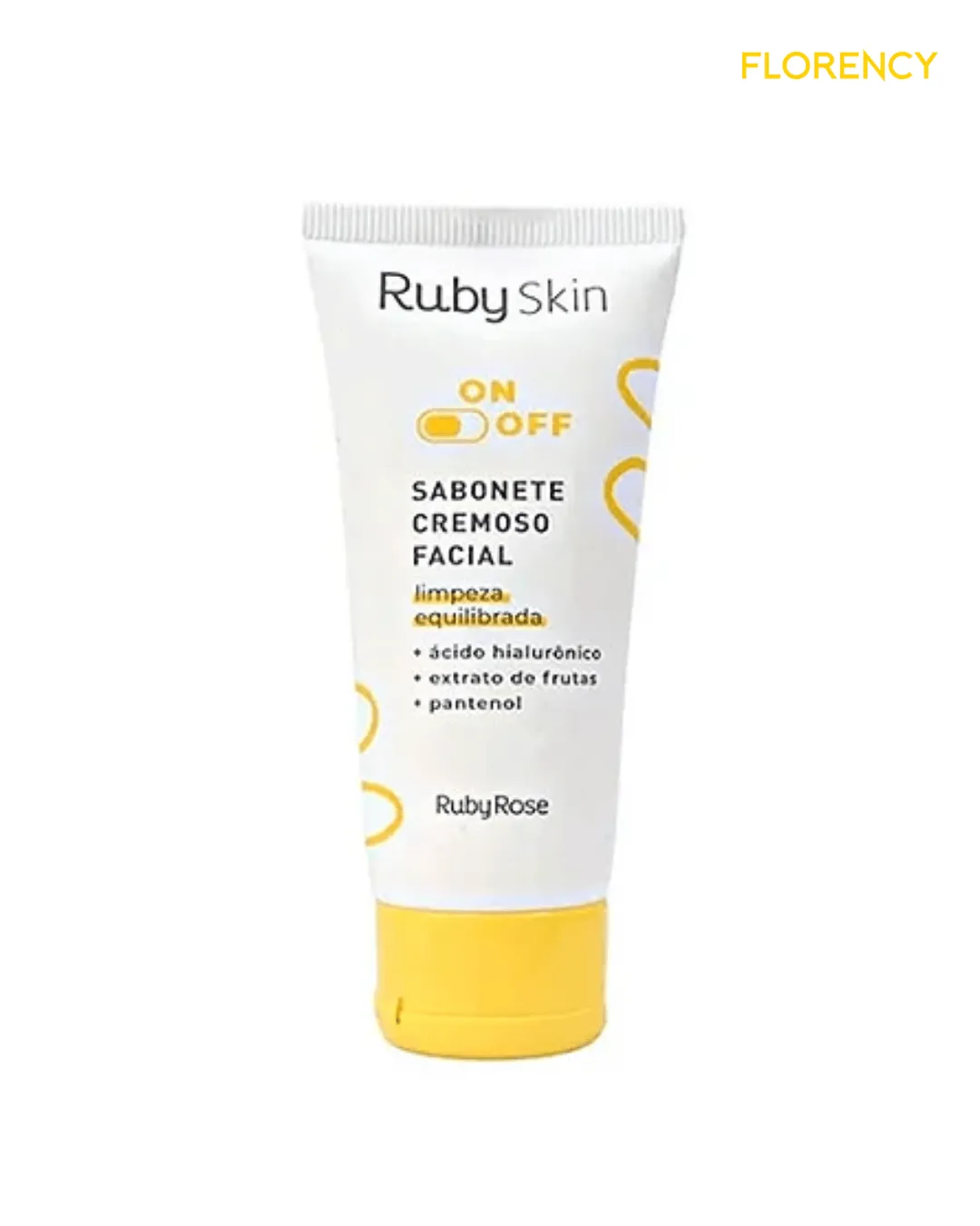 Sabonete Cremoso Facial Ruby Rose Skin 100ml