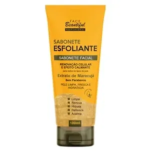 Sabonete Esfoliante Face Beautiful 100ml Maracujá
