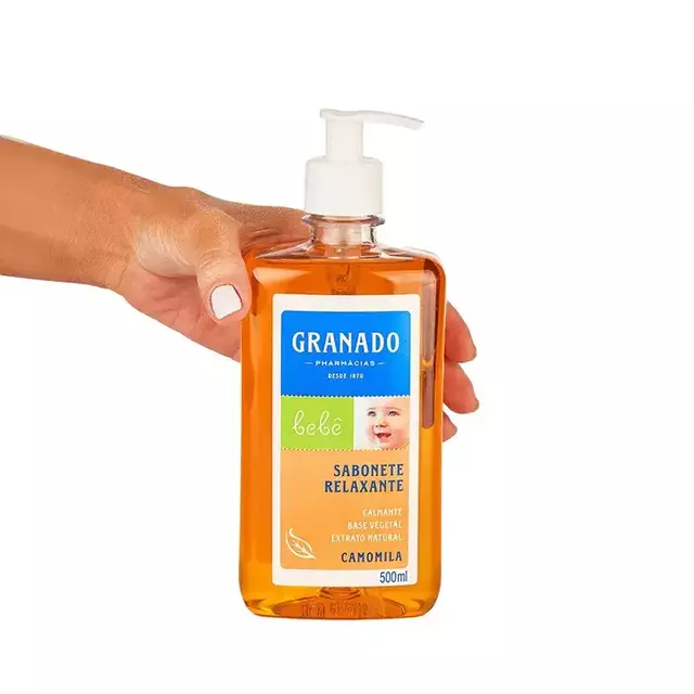 Sabonete Líquido Bebê Camomila Granado 500ml