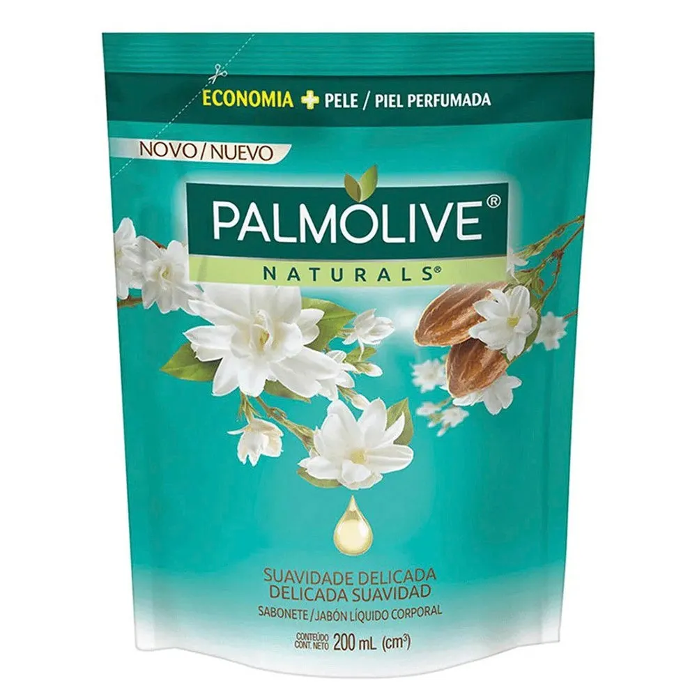 Sabonete Líquido Palmolive Delicada Jasmim Refil 200ml