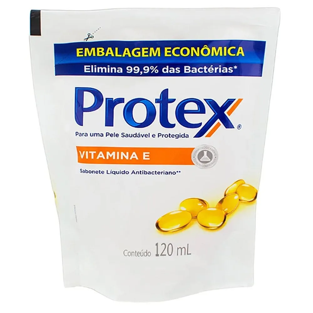 Sabonete Líquido Protex Vitamina e Refil 120ml