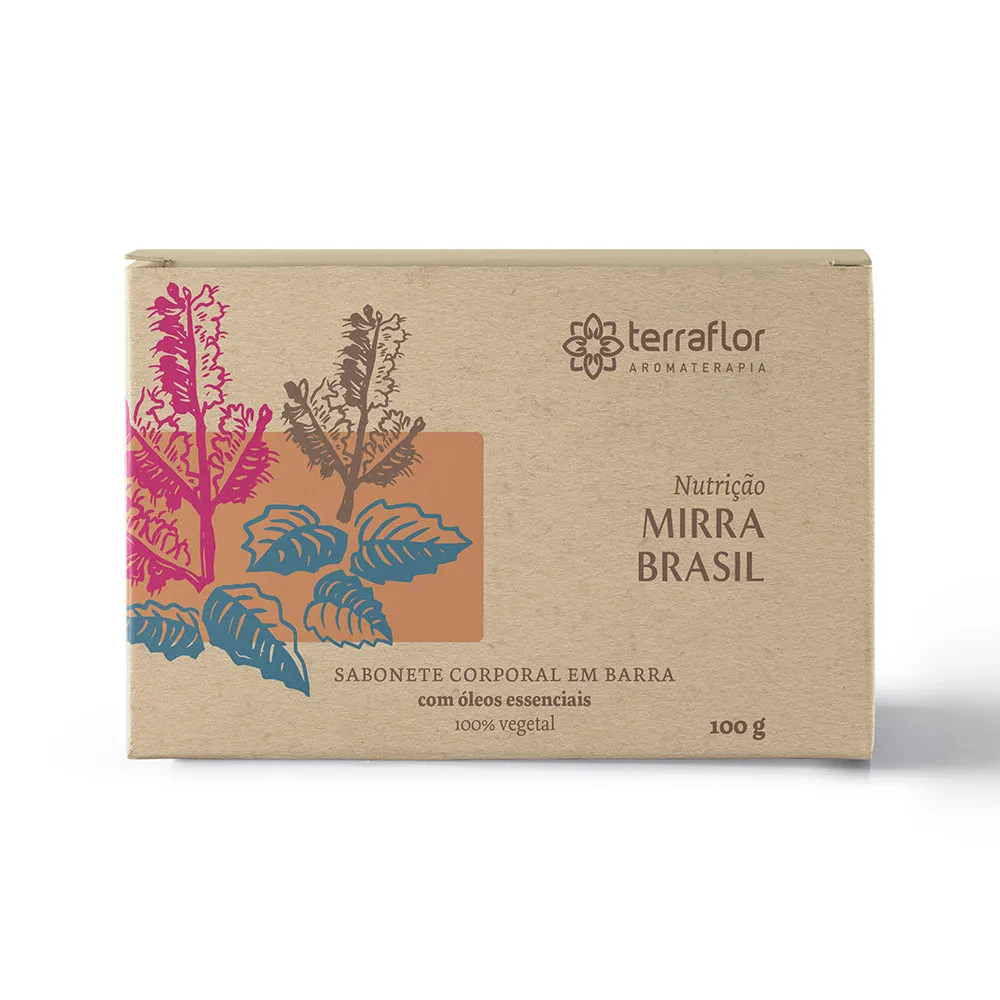 Sabonete Mirra Brasil - Terra Flor - Frasco com 100g