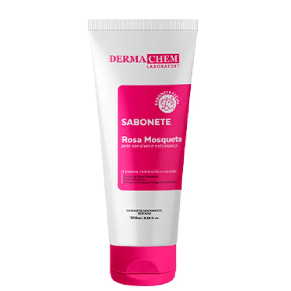 Sabonete Dermachem Ultra Hidratante Rosa Mosqueta 100ml