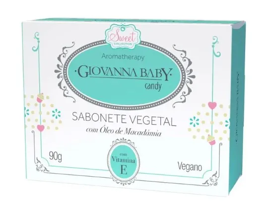 Sabonete Vegetal Giovanna Baby 90g Candy