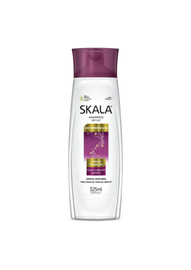 Shampoo S.O.S Antirresíduos 325ml - Skala