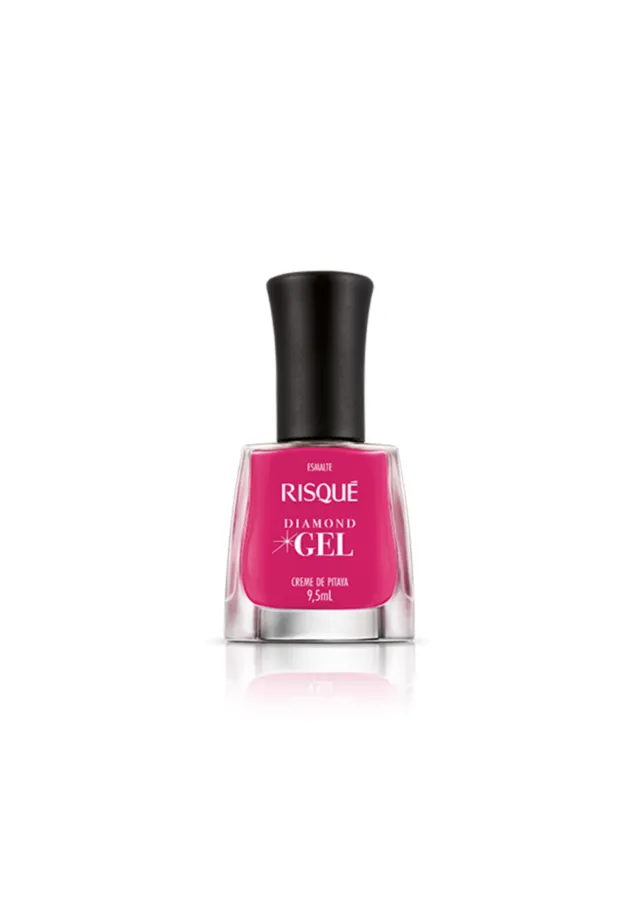 Esmalte Diamond Gel Creme De Pitaya - Risqué