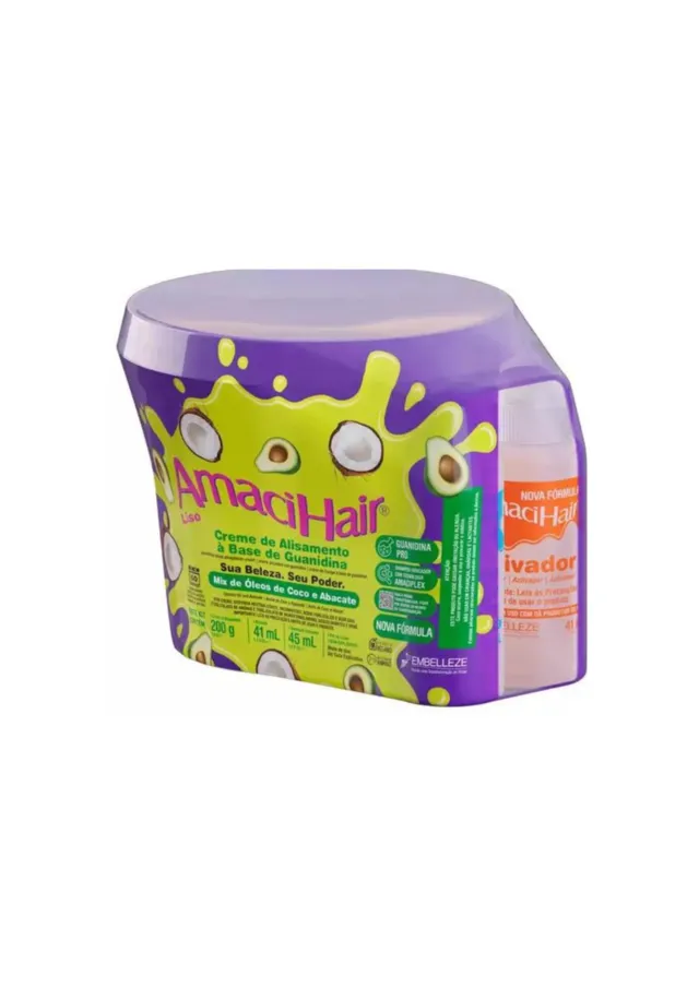 Creme Relaxante Liso 200g - Amacihair