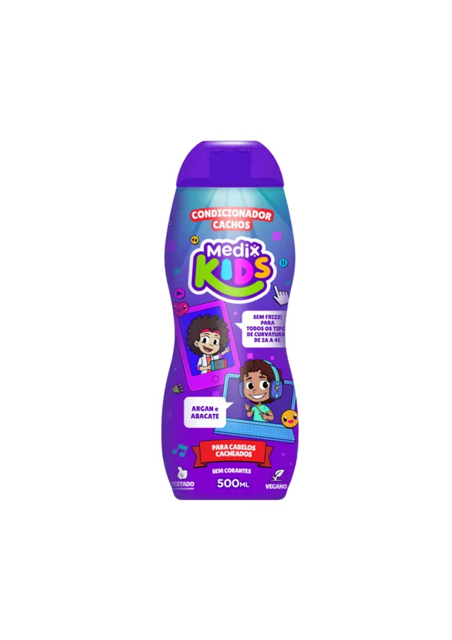 Condicionador Cachos Kids 500ml - Medix