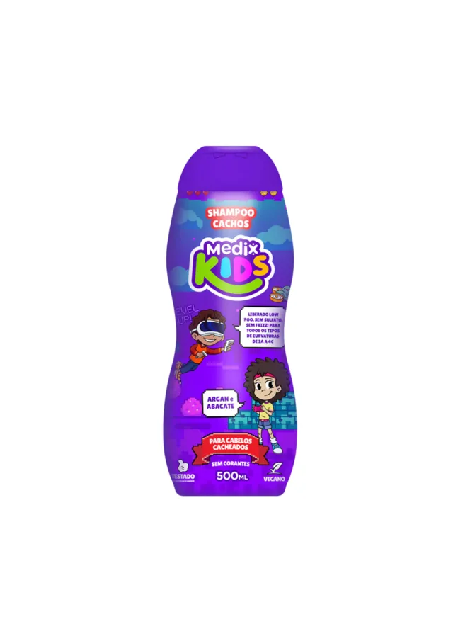 Shampoo Cachos Kids 500ml - Medix