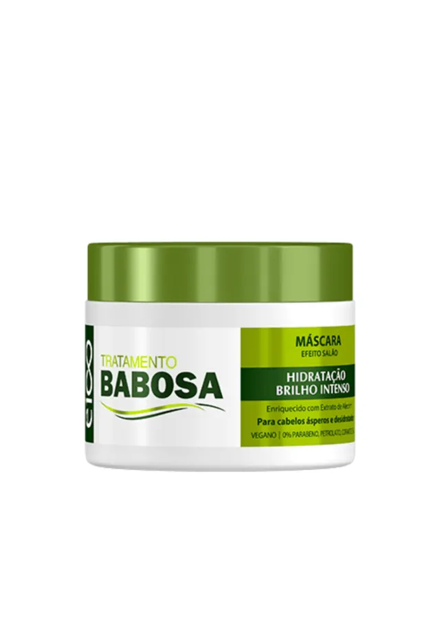 Máscara Hidratação E Brilho Intenso Babosa 270g - Eico