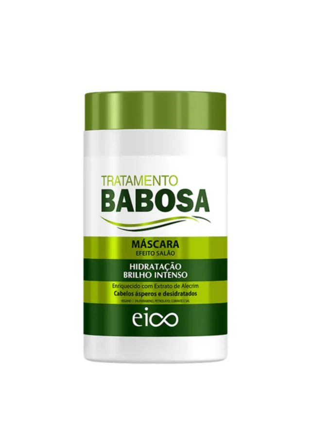 Máscara Hidratação Brilho Intenso Babosa 1kg - Eico