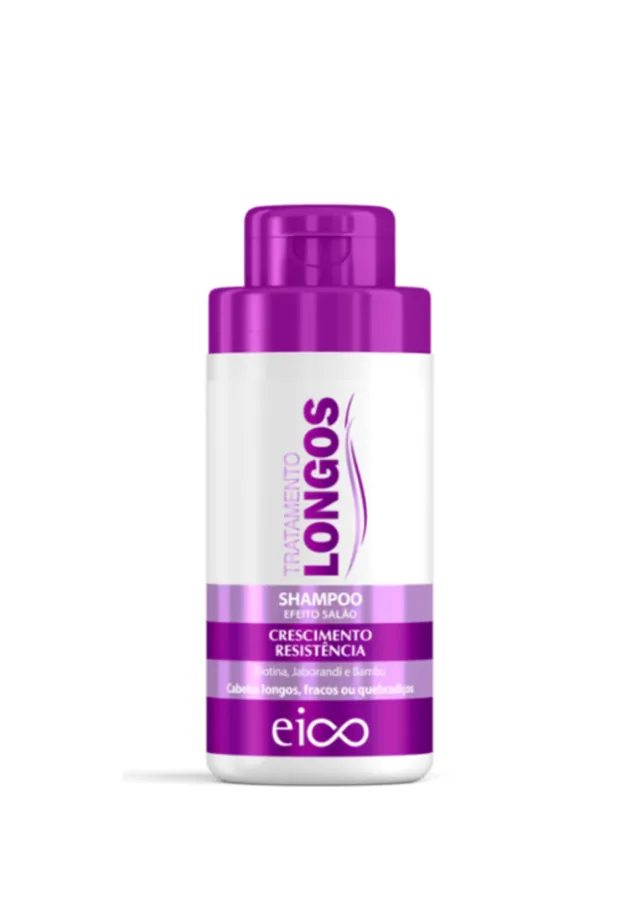 Shampoo Cabelos Longos Crescimento E Resistência 450ml - Eico