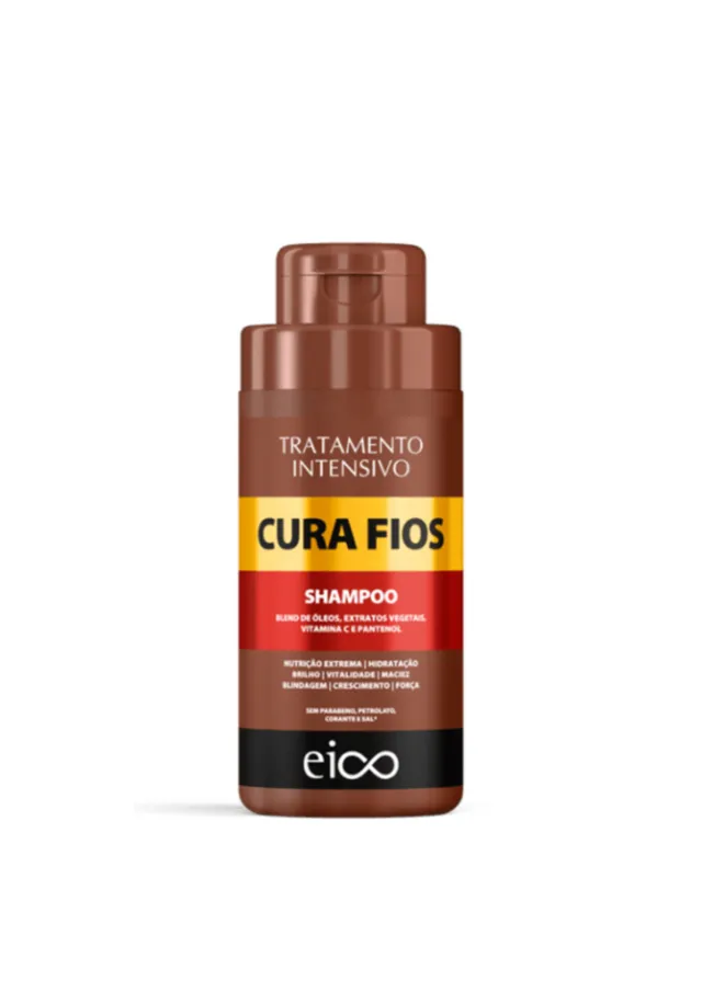 Shampoo Tratamento Intensivo Cura Fios 450ml - Eico