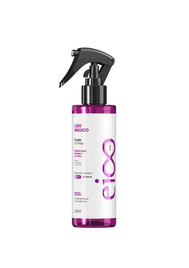 Fluido Antifrizz Liso Mágico 200ml - Eico