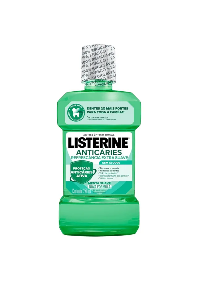 Enxaguante Bucal Anticáries 250ml - Listerine