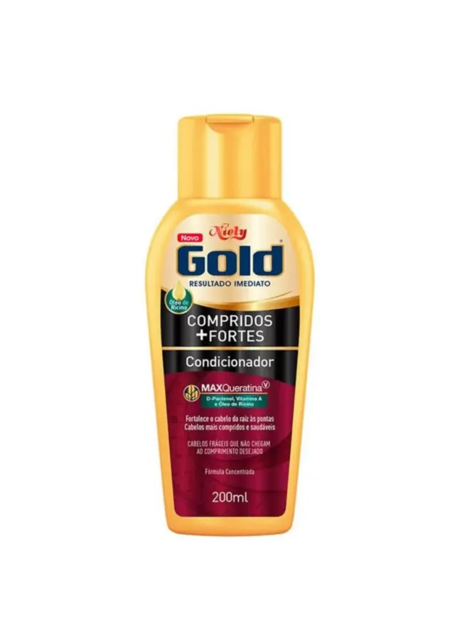 Condicionador Compridos + Fortes 175ml - Niely Gold