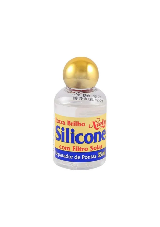 Reparador De Pontas Silicone Extra Brilho 35ml - Niely Gold