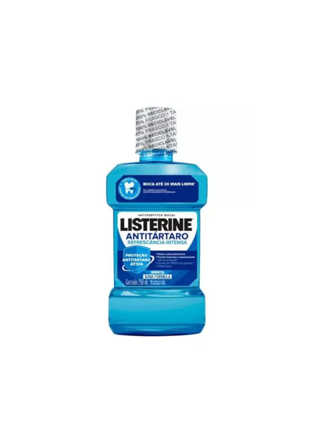 Antisséptico Bucal Antitártaro Refrescância Intensa 250ml - Listerine