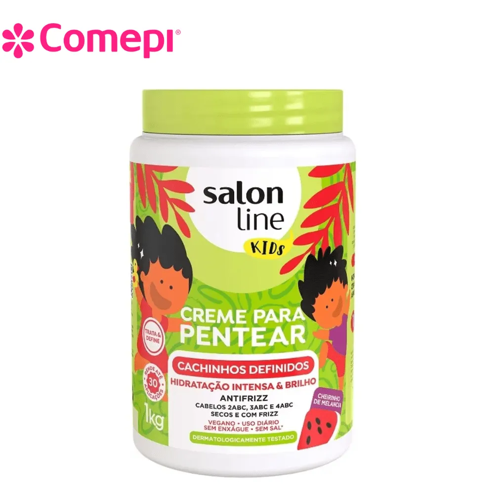 Salon Line Creme Para Pentear Melancia 1k