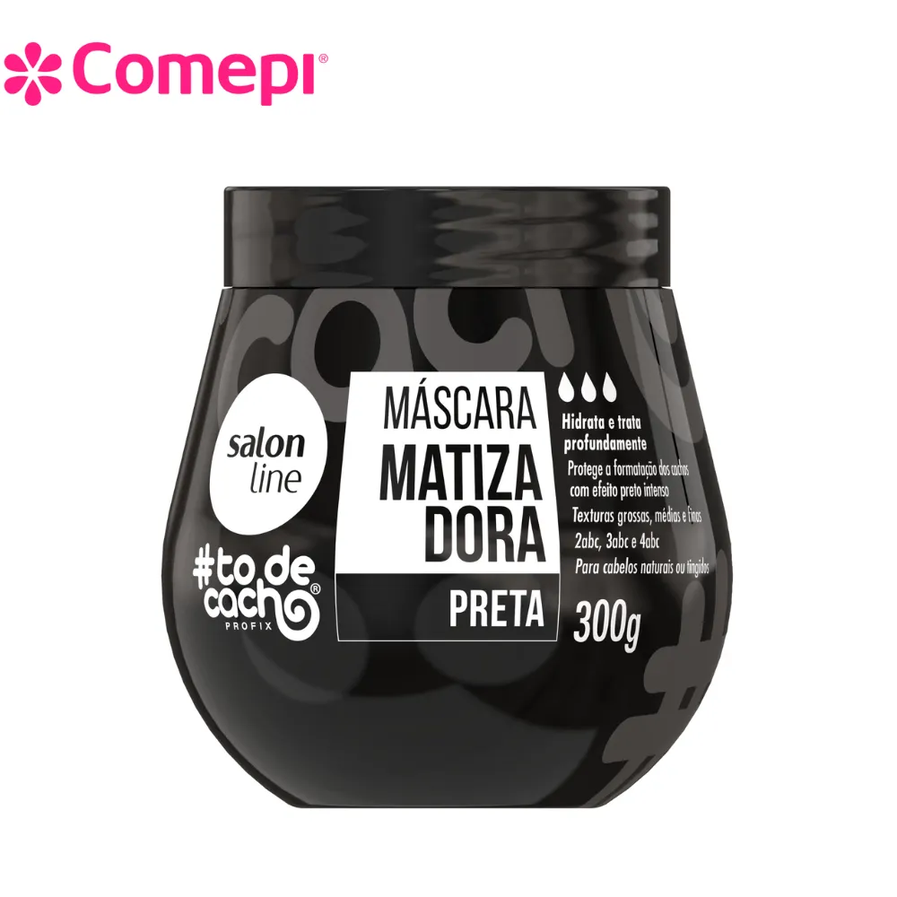 Salon Line Masc Matiz Preta 300g